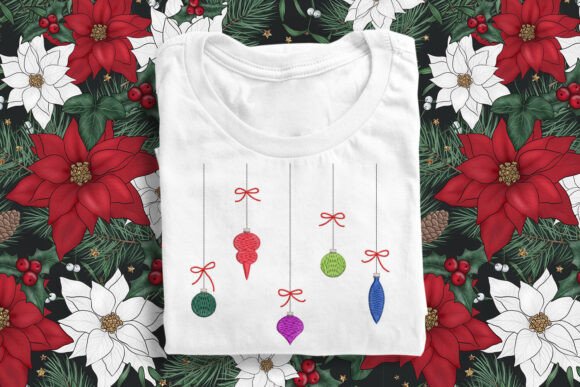 Review: Hanging Christmas Ornaments Embroidery for Boutiques