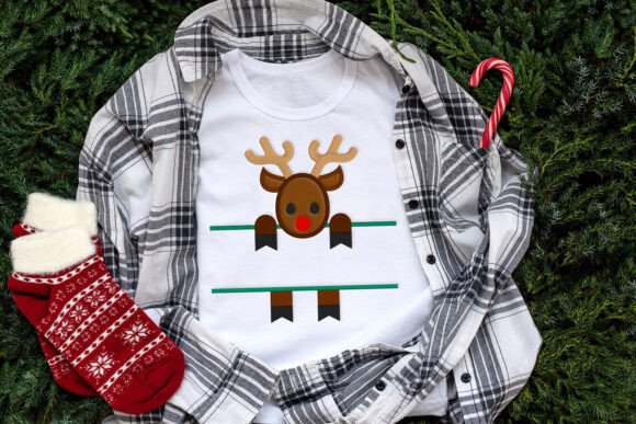 Review: Peeking Reindeer Split Applique Embroidery