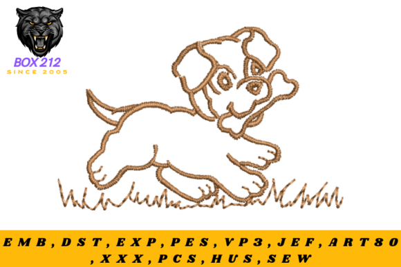 Review: Playful Dog Digital Embroidery Design