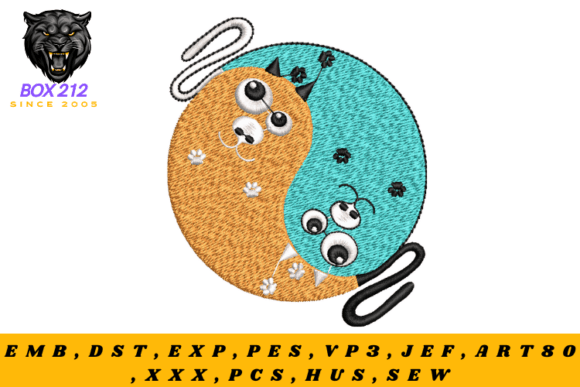 Reviewing Cute Cats Digital Embroidery Designs
