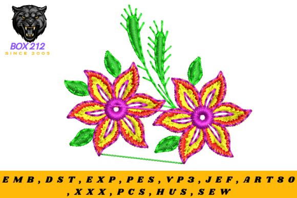 Reviewing Gorgeous Flowers Digital Embroidery for Boutique Sweatshirts