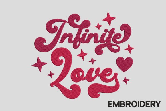 Reviewing Infinite Love Valentine Embroidery for Merch