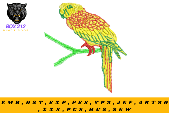 Reviewing The Bird Digital Embroidery Design