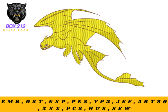Reviewing the Dragon Digital Embroidery Design