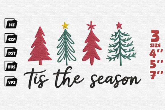 Reviewing Tis the Season Christmas Tree Embroidery